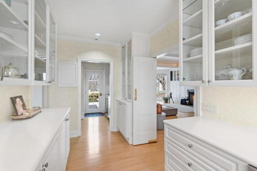Prep Pantry off Kitchen