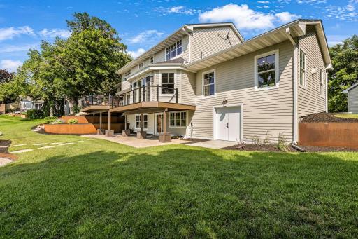 The double doors on the back of the home lead to the climate-controlled storage. Very convenient for storing those toys away.