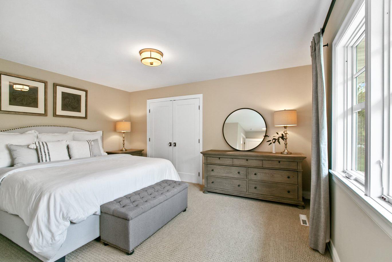 Bedroom three is in the front of the home.