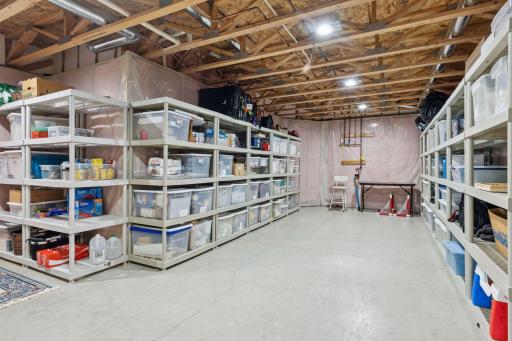 You will be pleasantly surprised with the amount of STORAGE space!