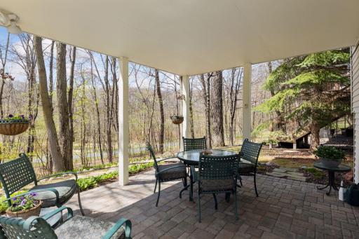 What a view! Surrounded by nature, adjacent to walking trail