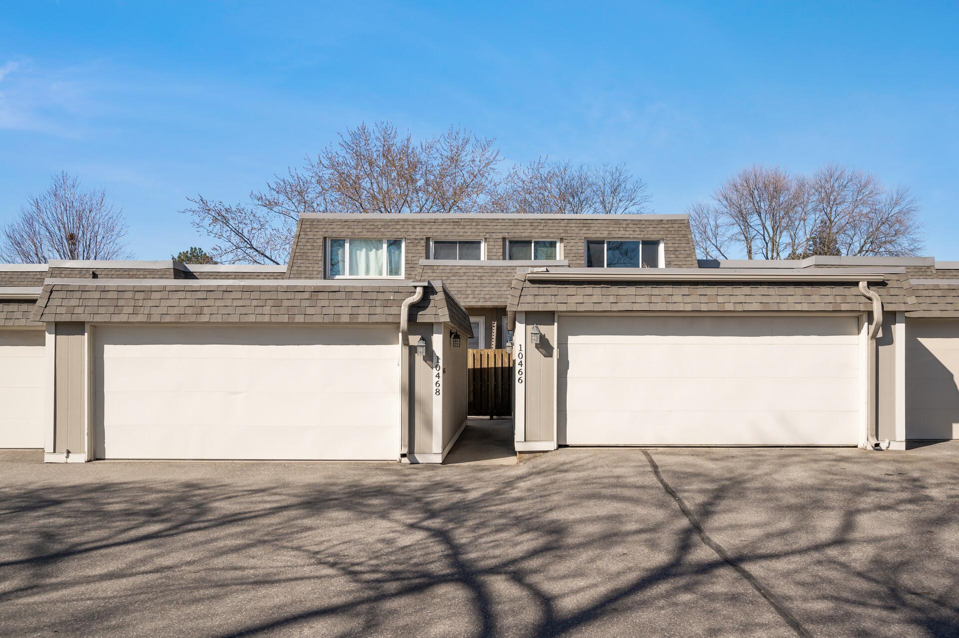 There is a 2-car garage that offers a private entrance for owners through the back.