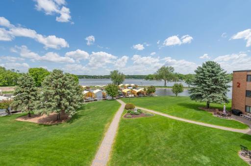 This is the premium top-floor unit in the development with a million dollar view of Jennings Bay on Lake Minnetonka!