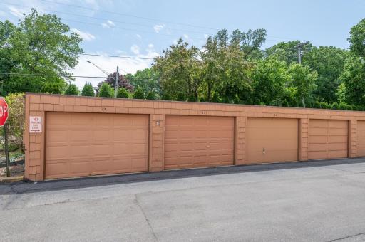 The condo includes a deep one stall garage with newer garage door and opener.