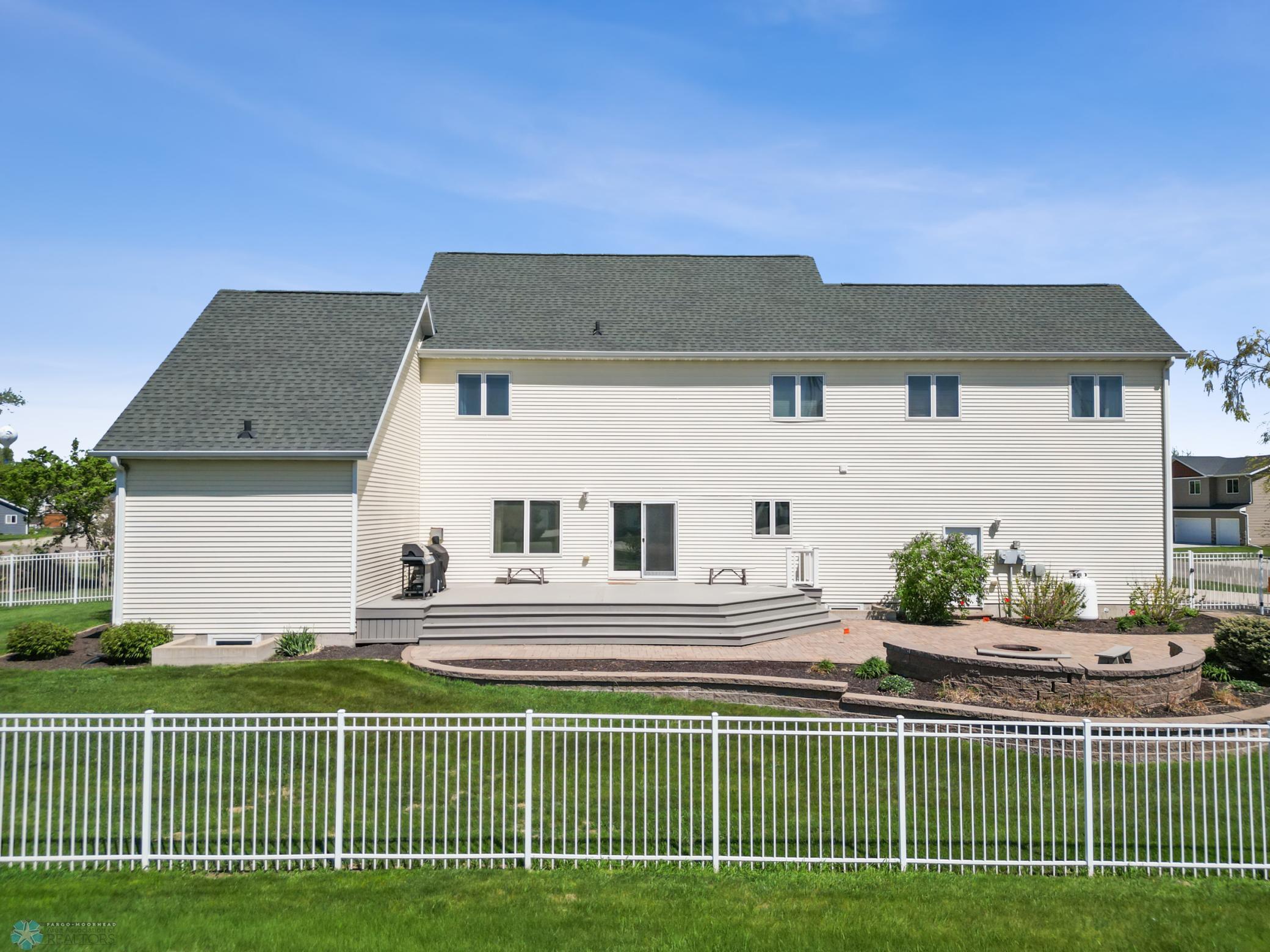 Back Exterior and Backyard