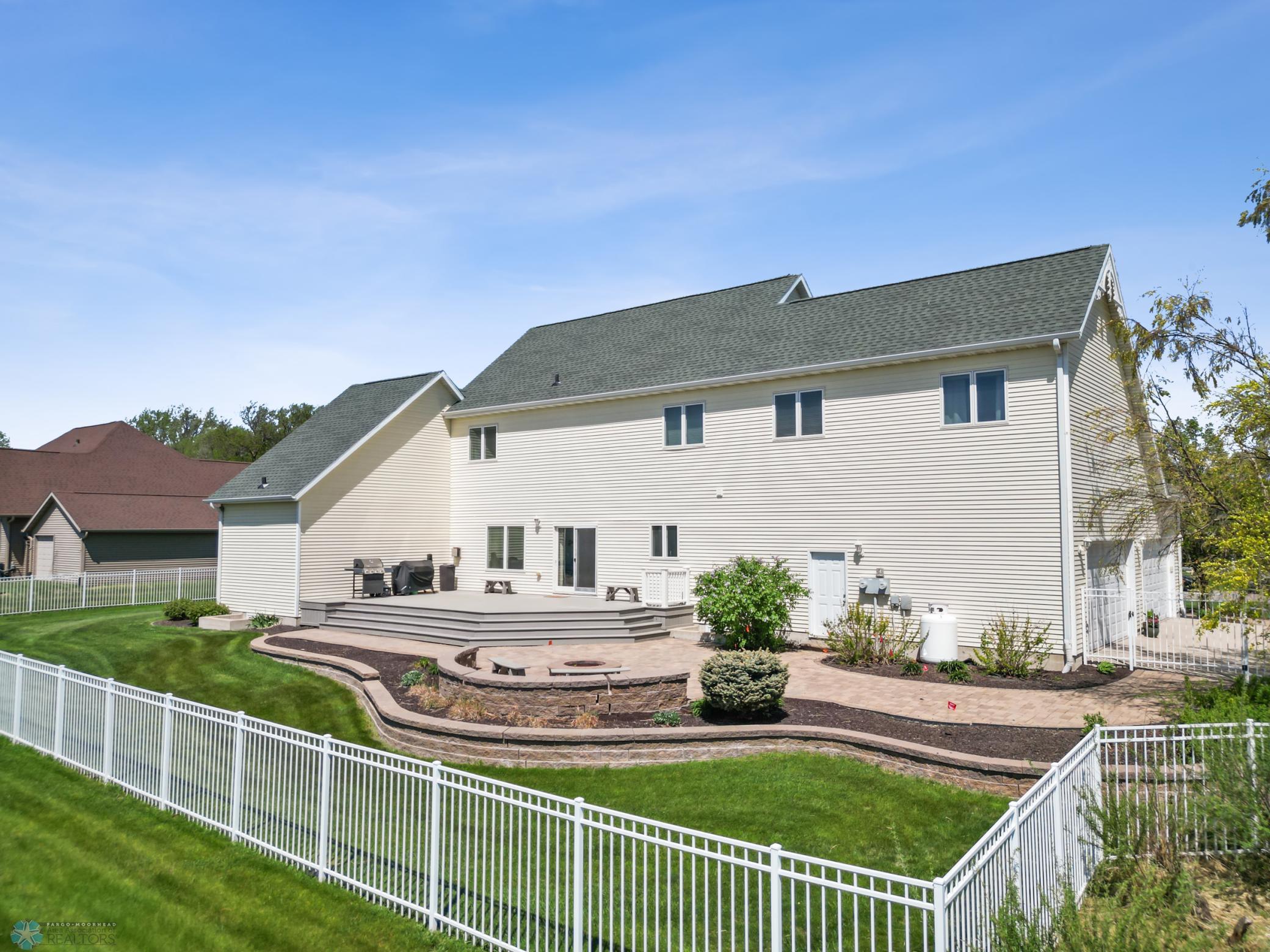 Back Exterior and Backyard