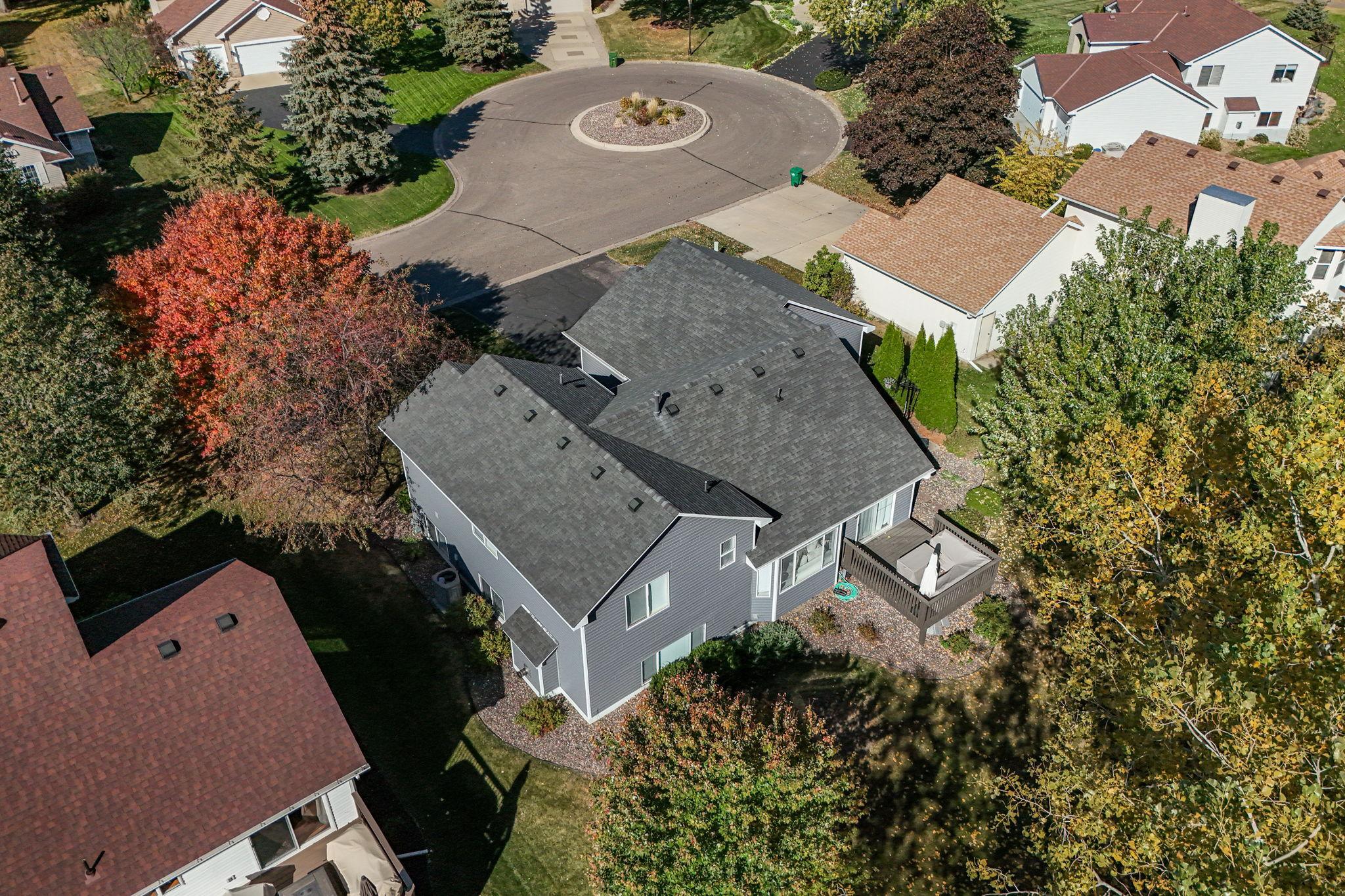 Beautiful tree coverage in the warmer months