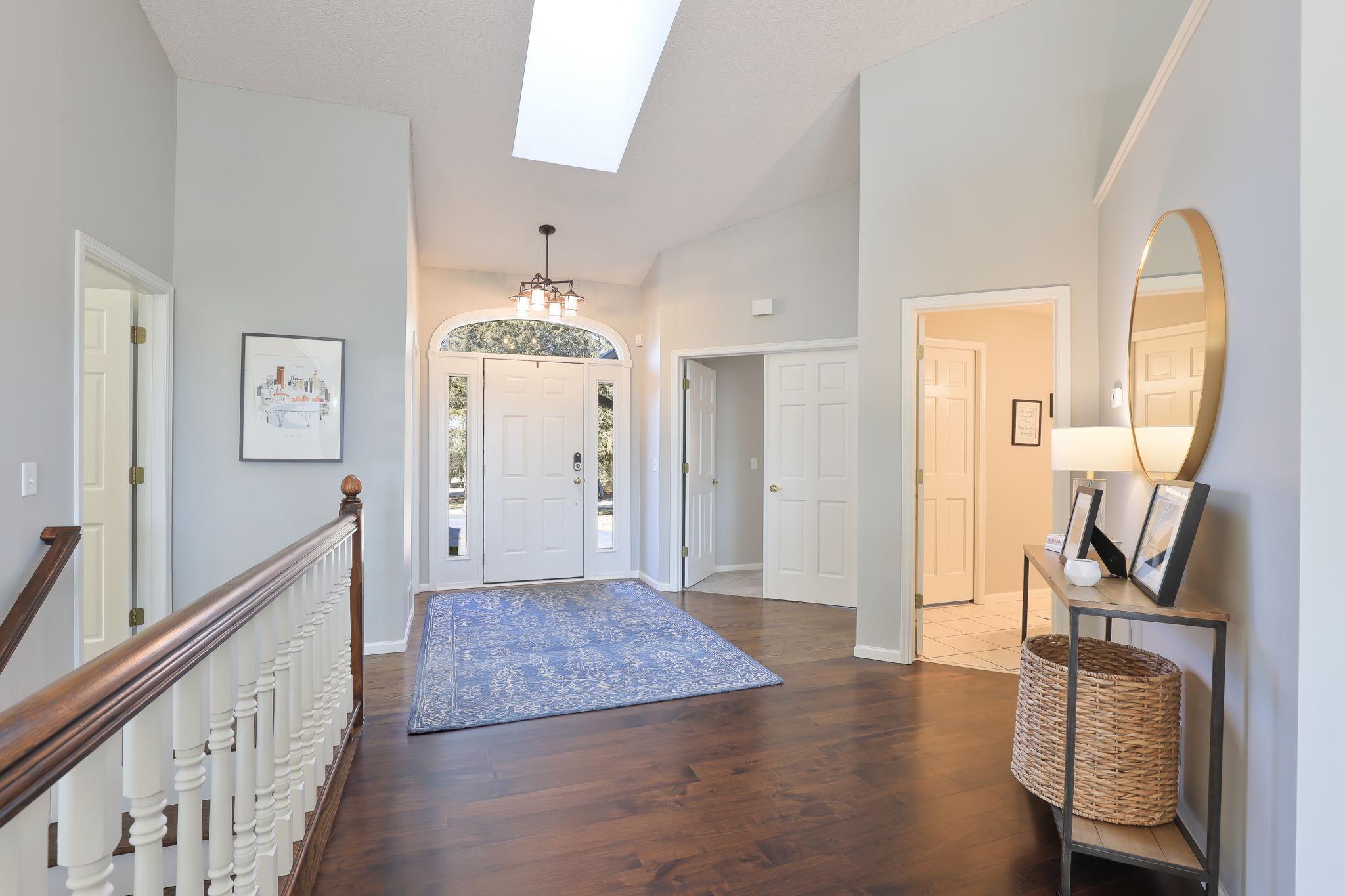 A welcoming foyer