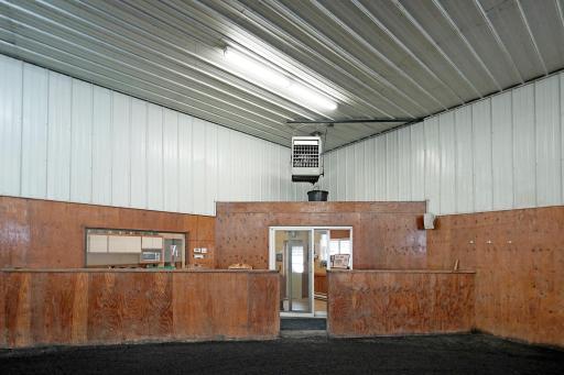 Indoor Arena viewing area with access to Lounge