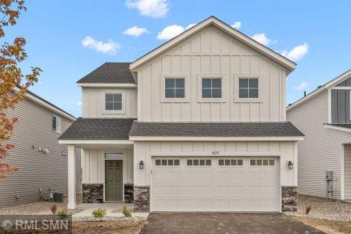 (Photo of previously finished home) Current home still under construction.