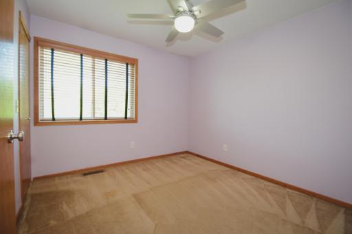 First bedroom - updated ceiling fan (2021)