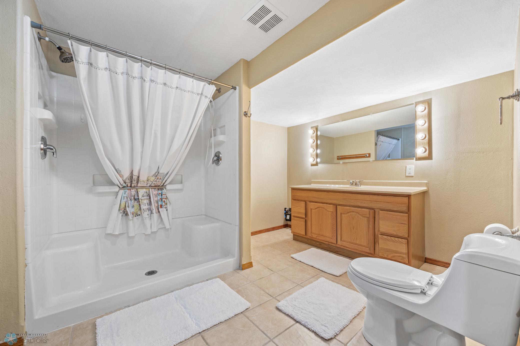 Basement bathroom
