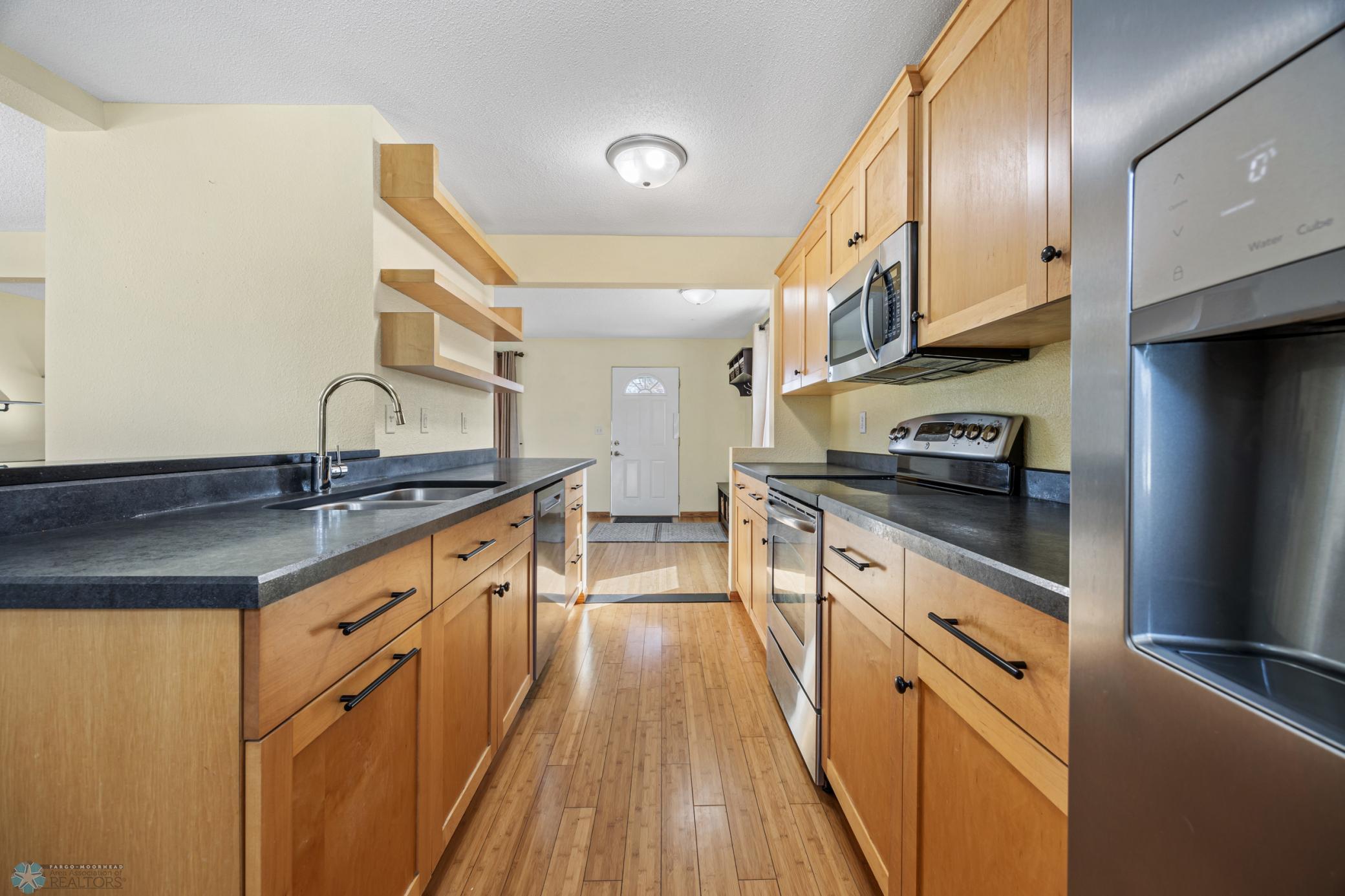 updated maple kitchen