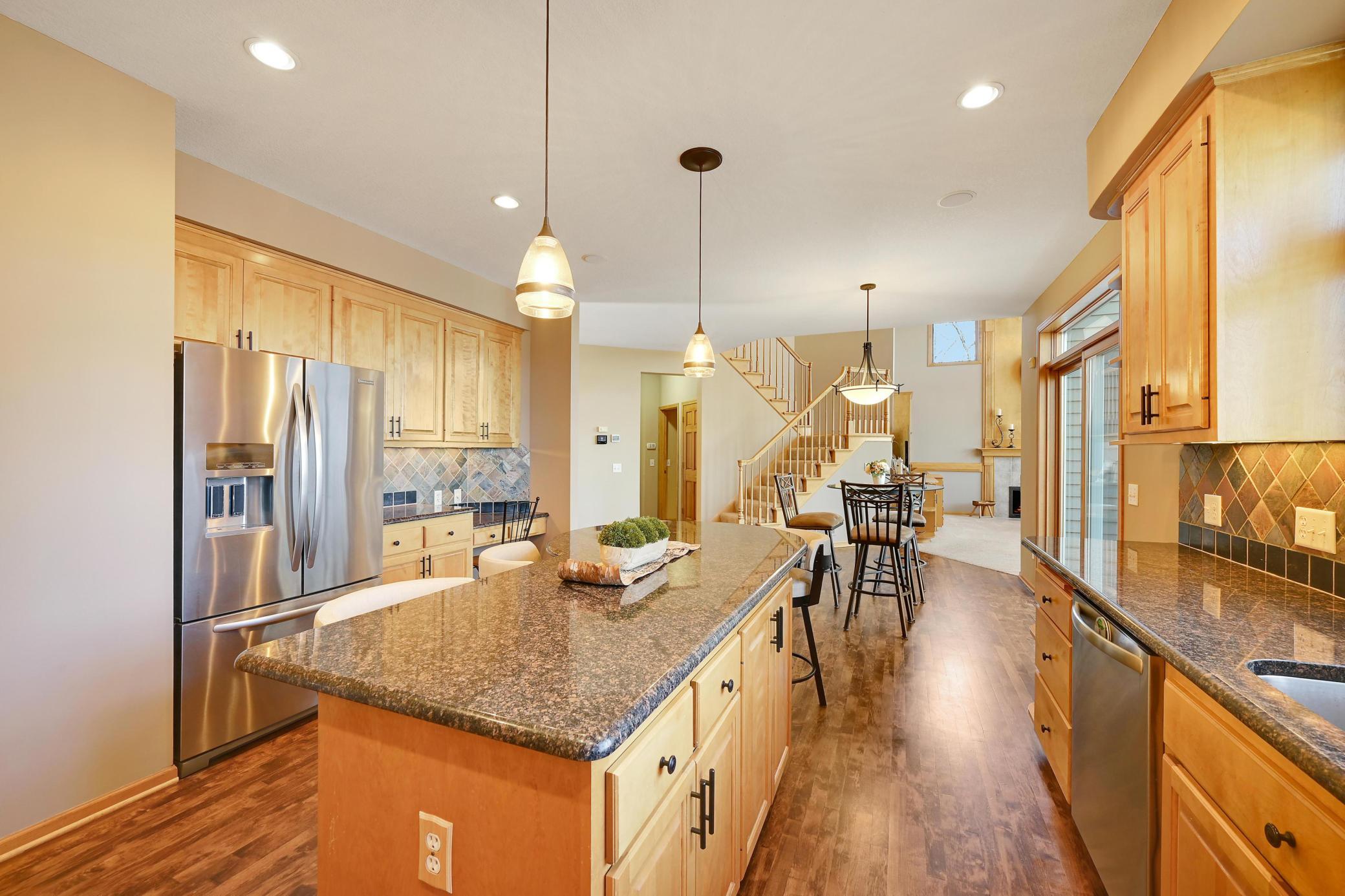 Nice flow to great room.