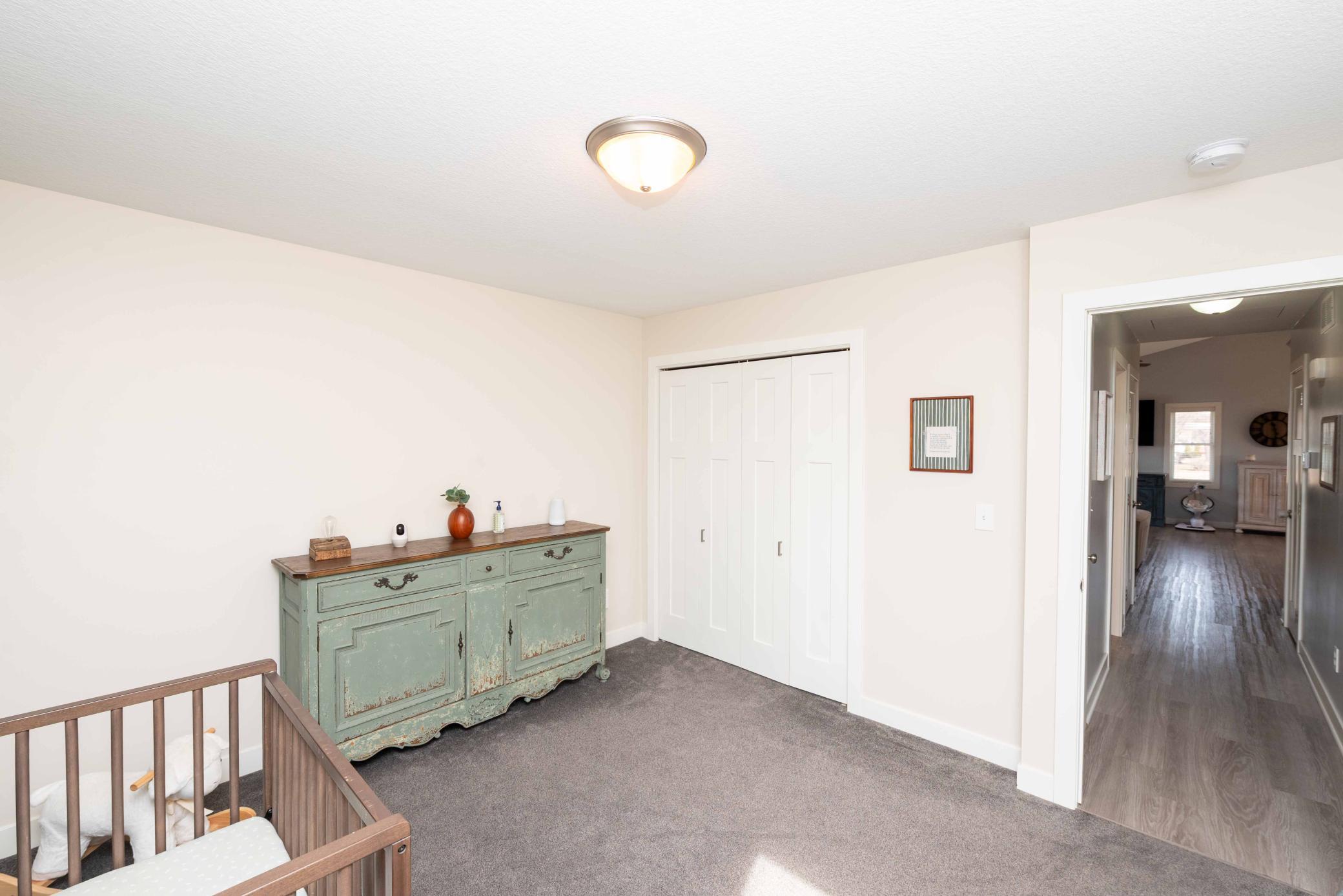 Lots of closet storage in this room.