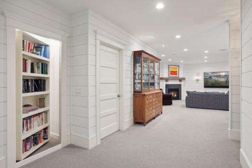 Heated floors throughout the generously sized lower level with state of the art HVAC.