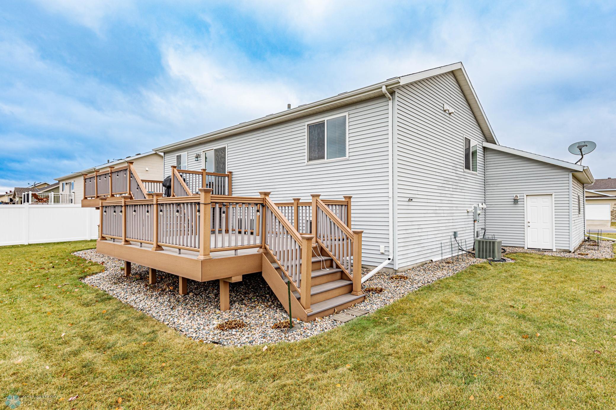 Two-Tiered Composite Deck