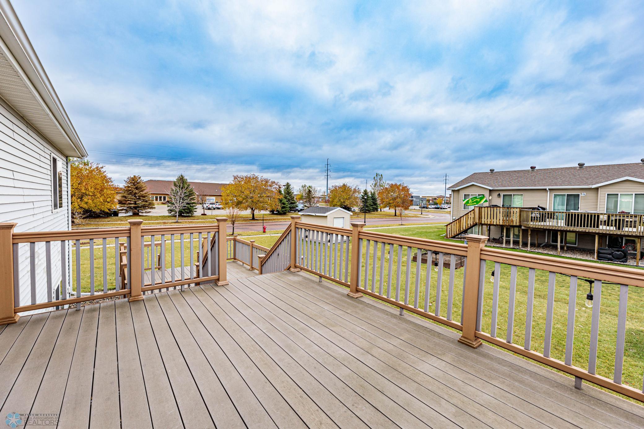 Two-Tiered Composite Deck