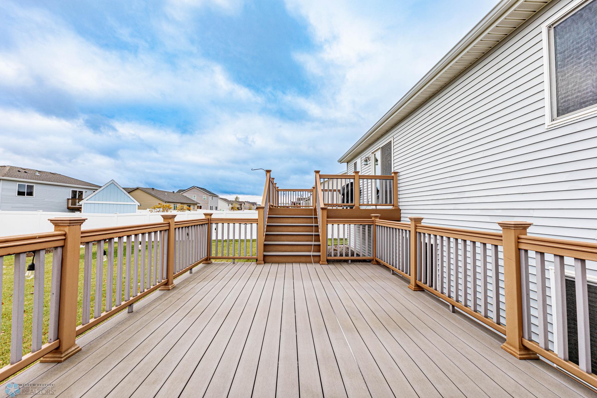 Two-Tiered Composite Deck