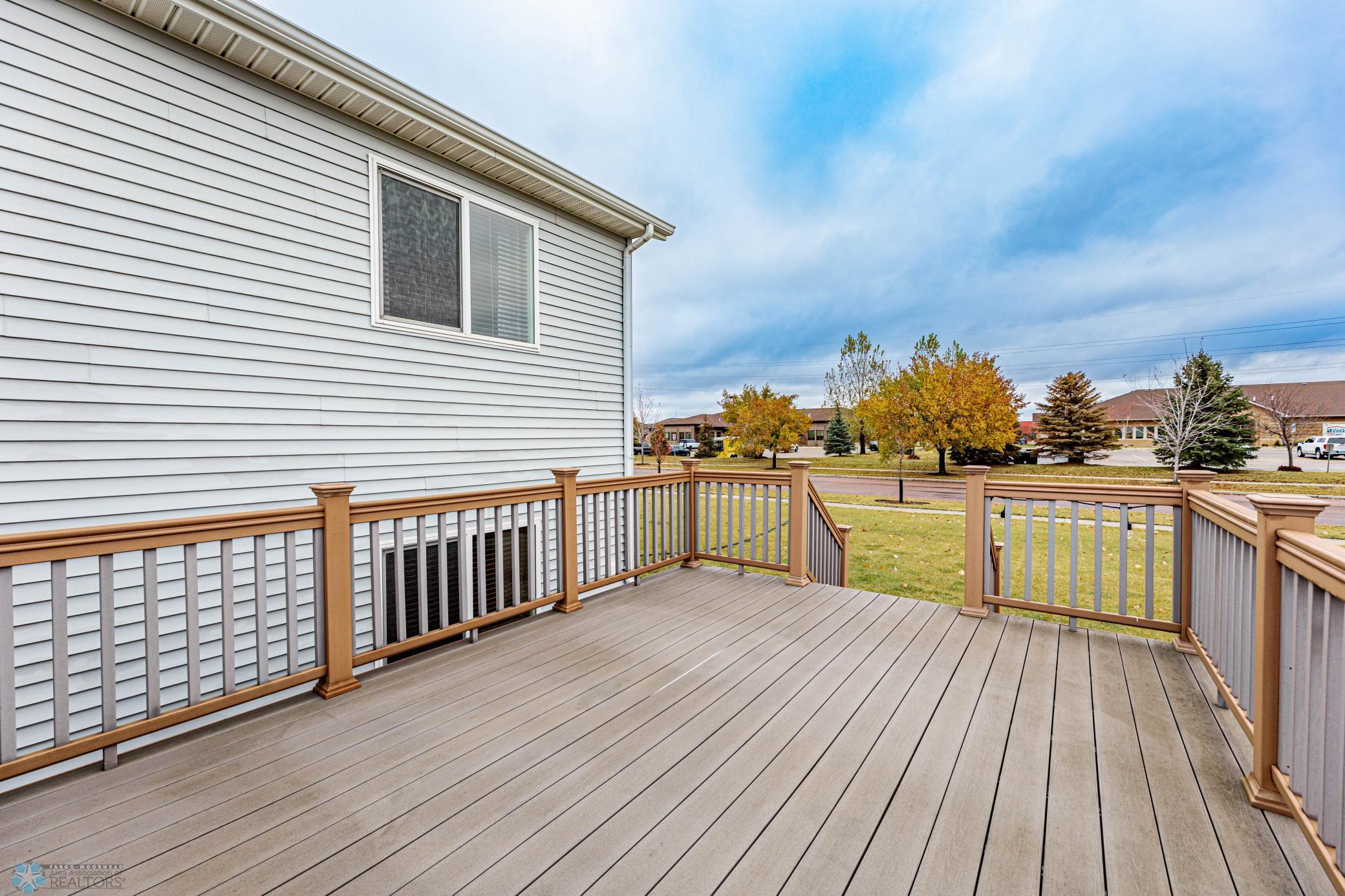 Two-Tiered Composite Deck