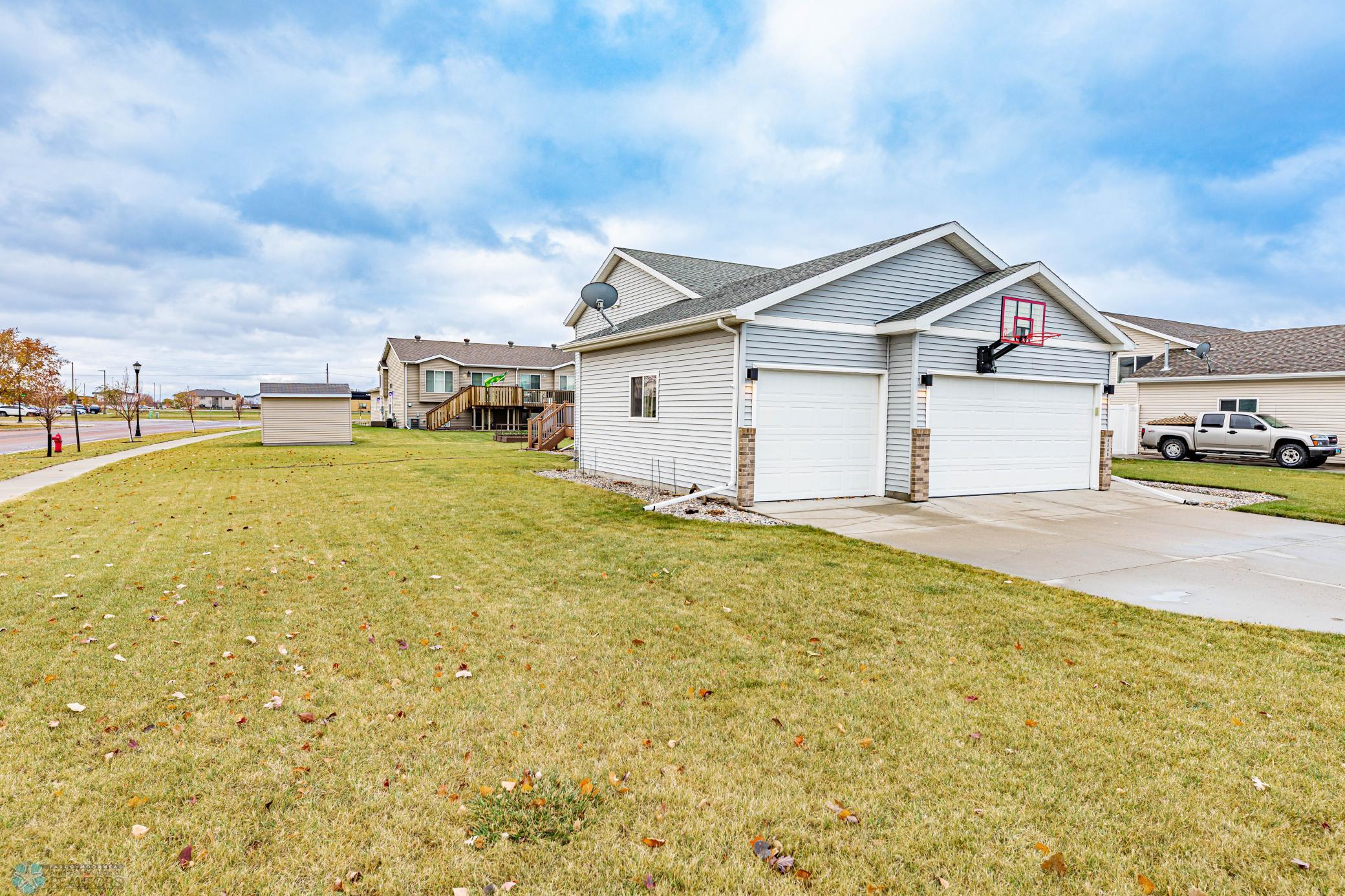 Front Exterior Corner Lot