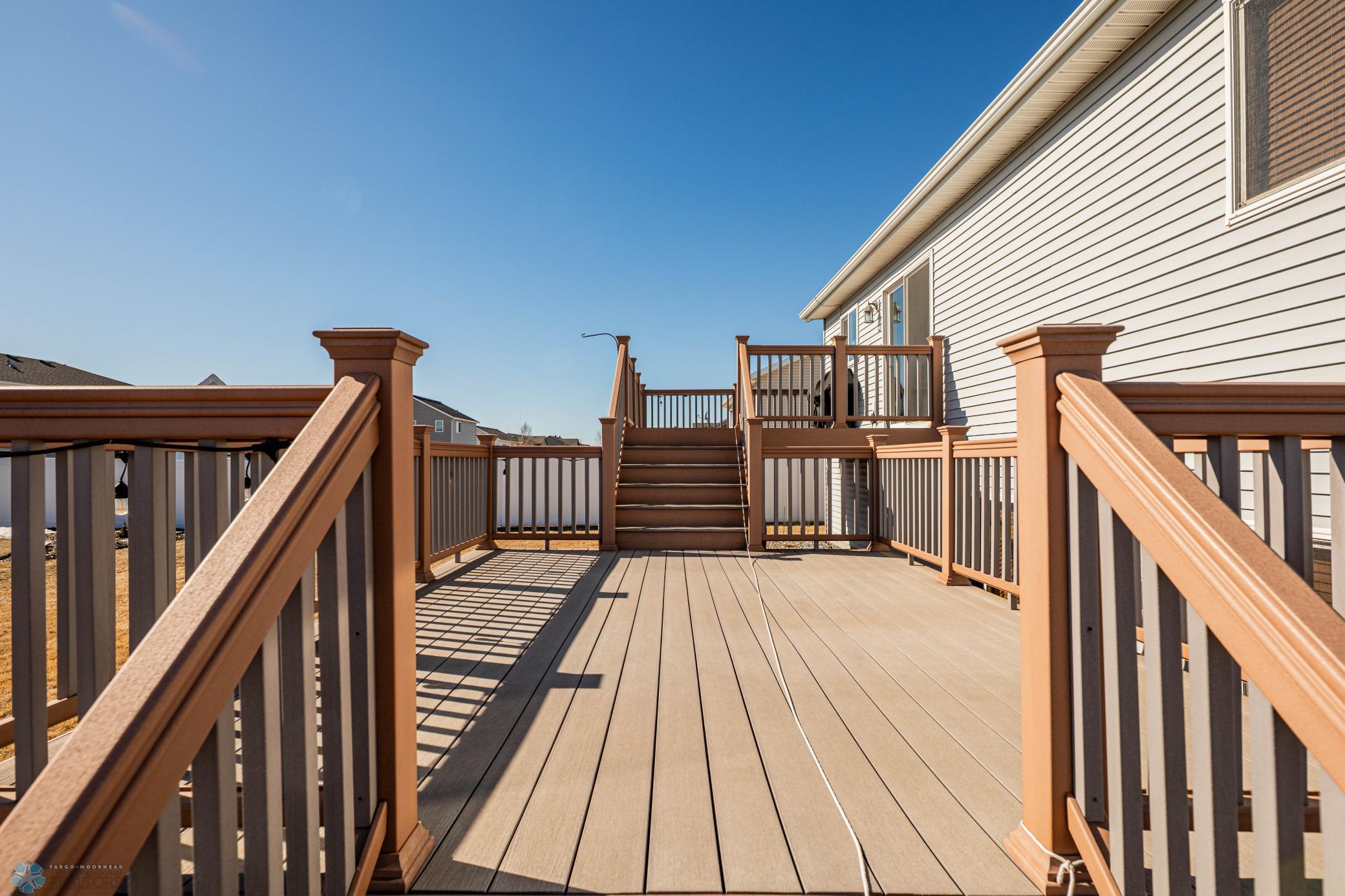 Two-Tiered Composite Deck