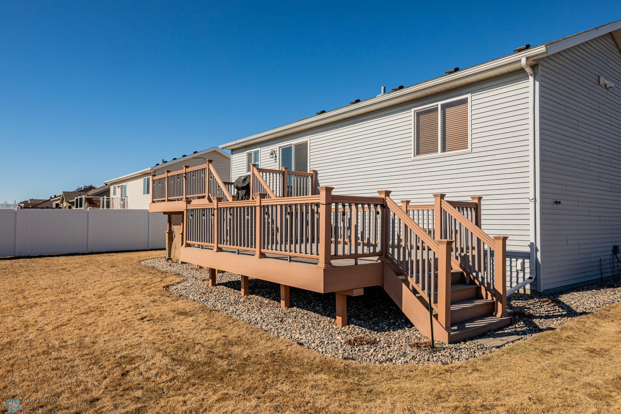 Two-Tiered Composite Deck