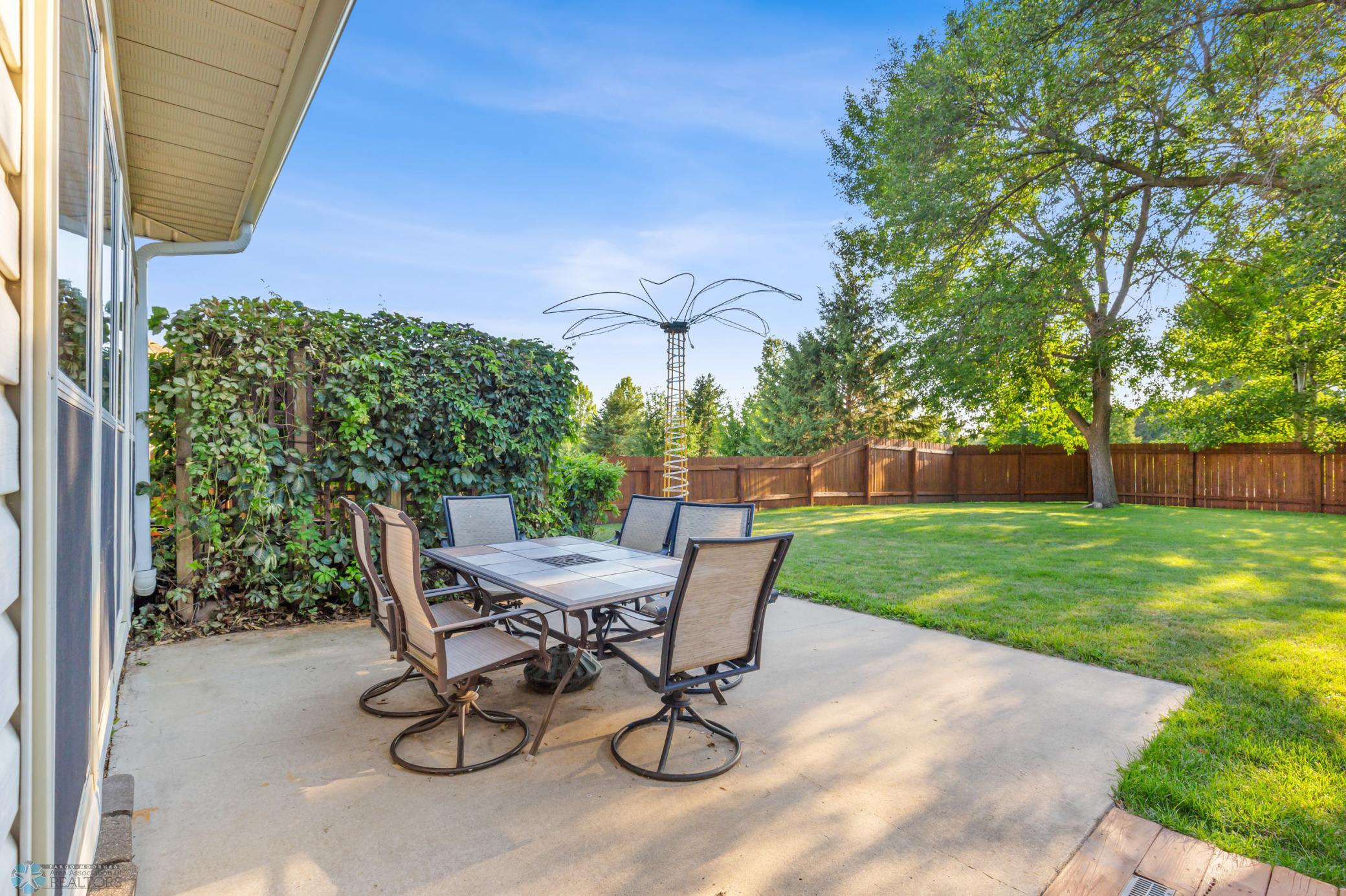 Patio backyard