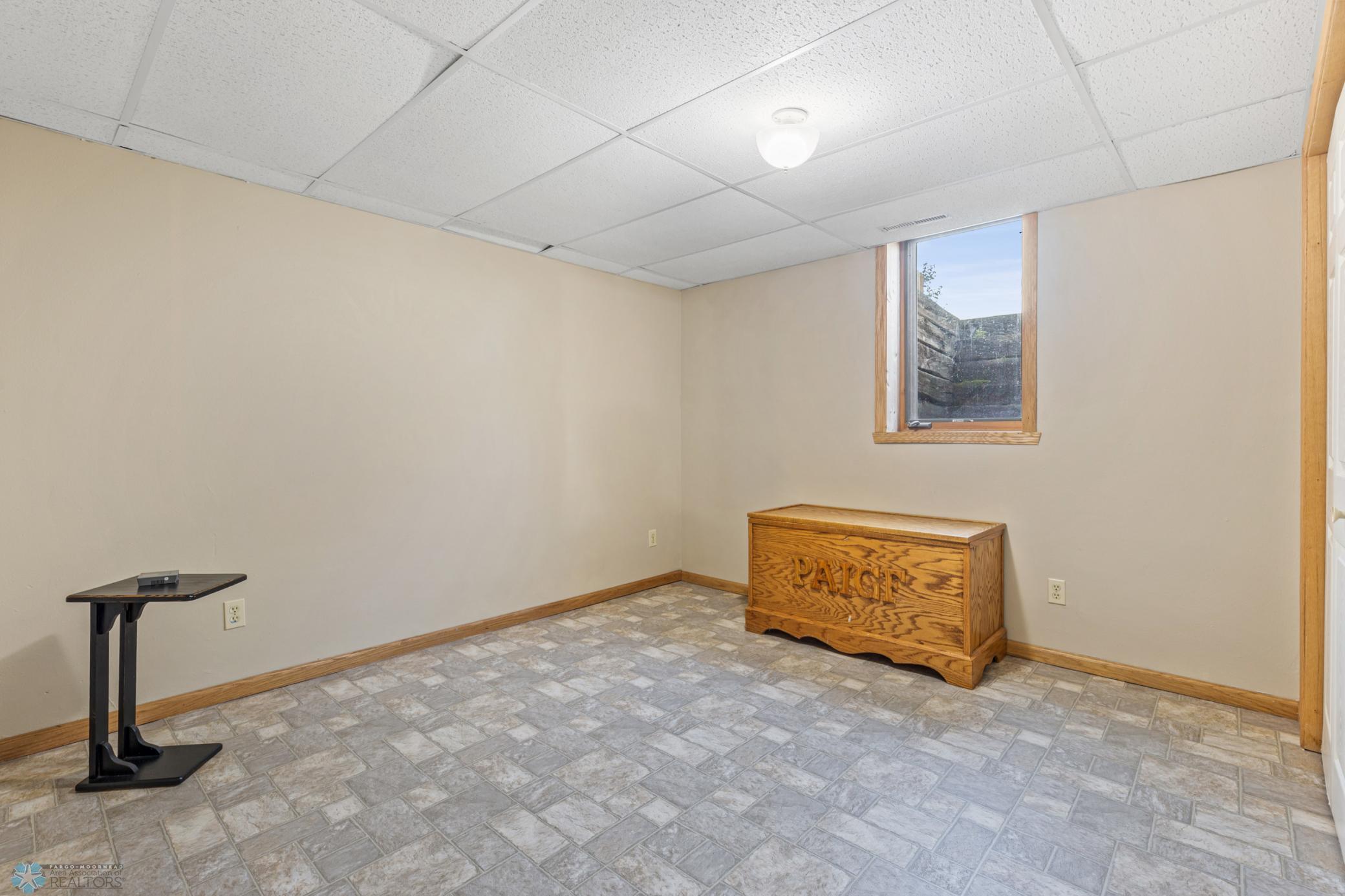 Fifth bedroom basement