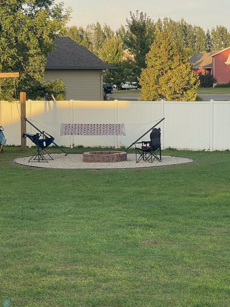 Firepit area