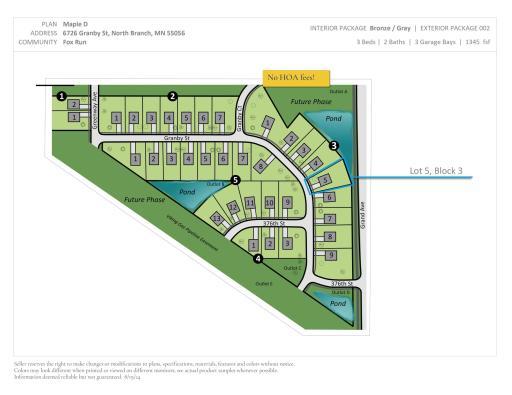 Homesite. Photos and renderings may not depict actual plan, materials, & finishes may vary. All measurements are approximate.