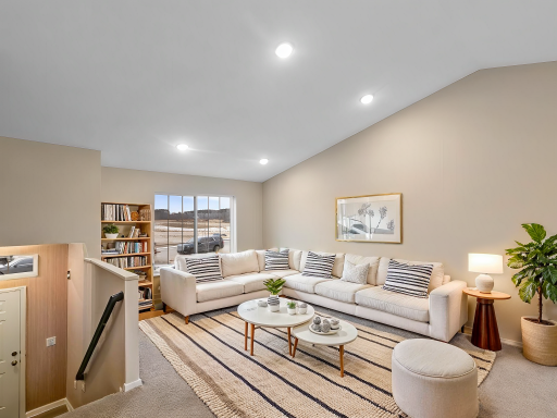 Living Room. Virtually Staged. Photo is taken of another home with similar plan and finishes.