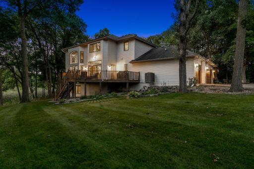 Enjoy the private, maturely wooded yard surrounding the entire home.