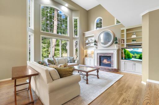 Beautiful, new hardwood floors span the main floor.