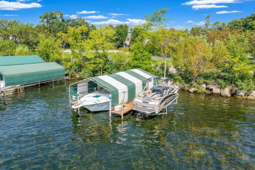 This is the 32 foot boat slip currently assigned to the sellers.
