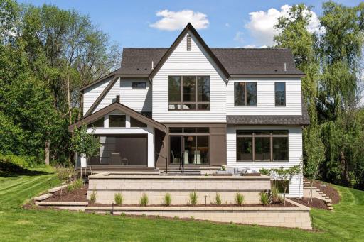 Designed to have pool/ pool house right off the back of this patio.