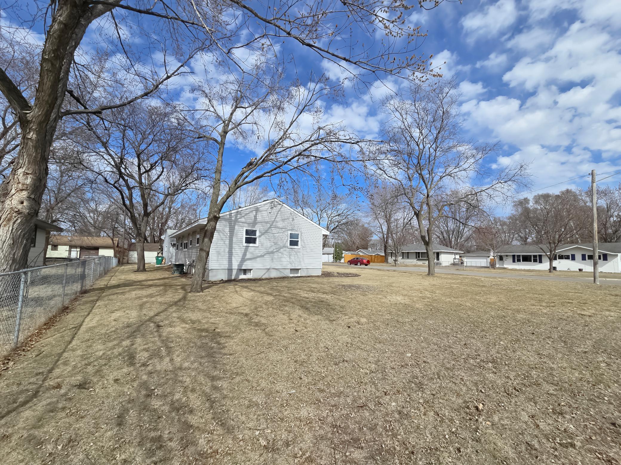 Another view of the side of the house