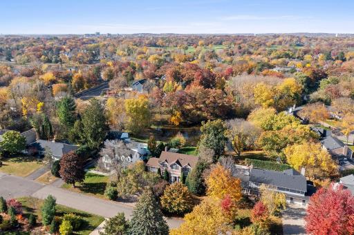 Enjoy the peace and serenity of walking paths and explore nearby Hyland Park with tennis courts for outdoor recreation all within the highly sought-after, Edina school district.