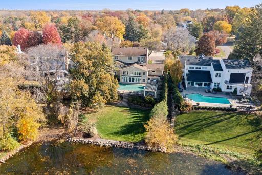 In the winter, this picturesque pond transforms into a natural ice rink, offering a fun and unique outdoor experience.