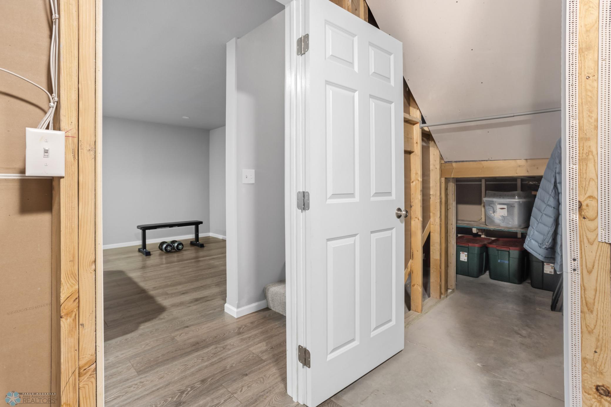 TONS of Storage Area - Basement - Off of Living Room