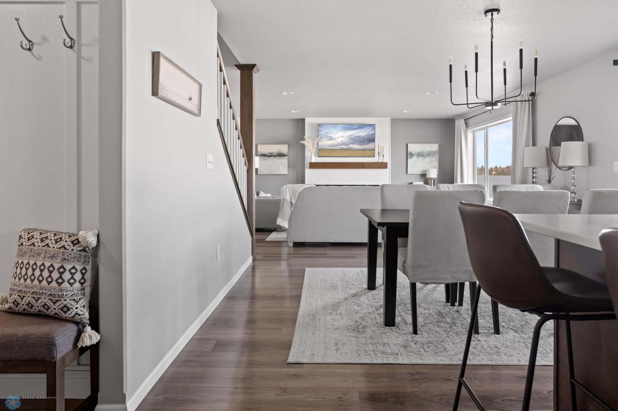 Dining / Living Area Hallway