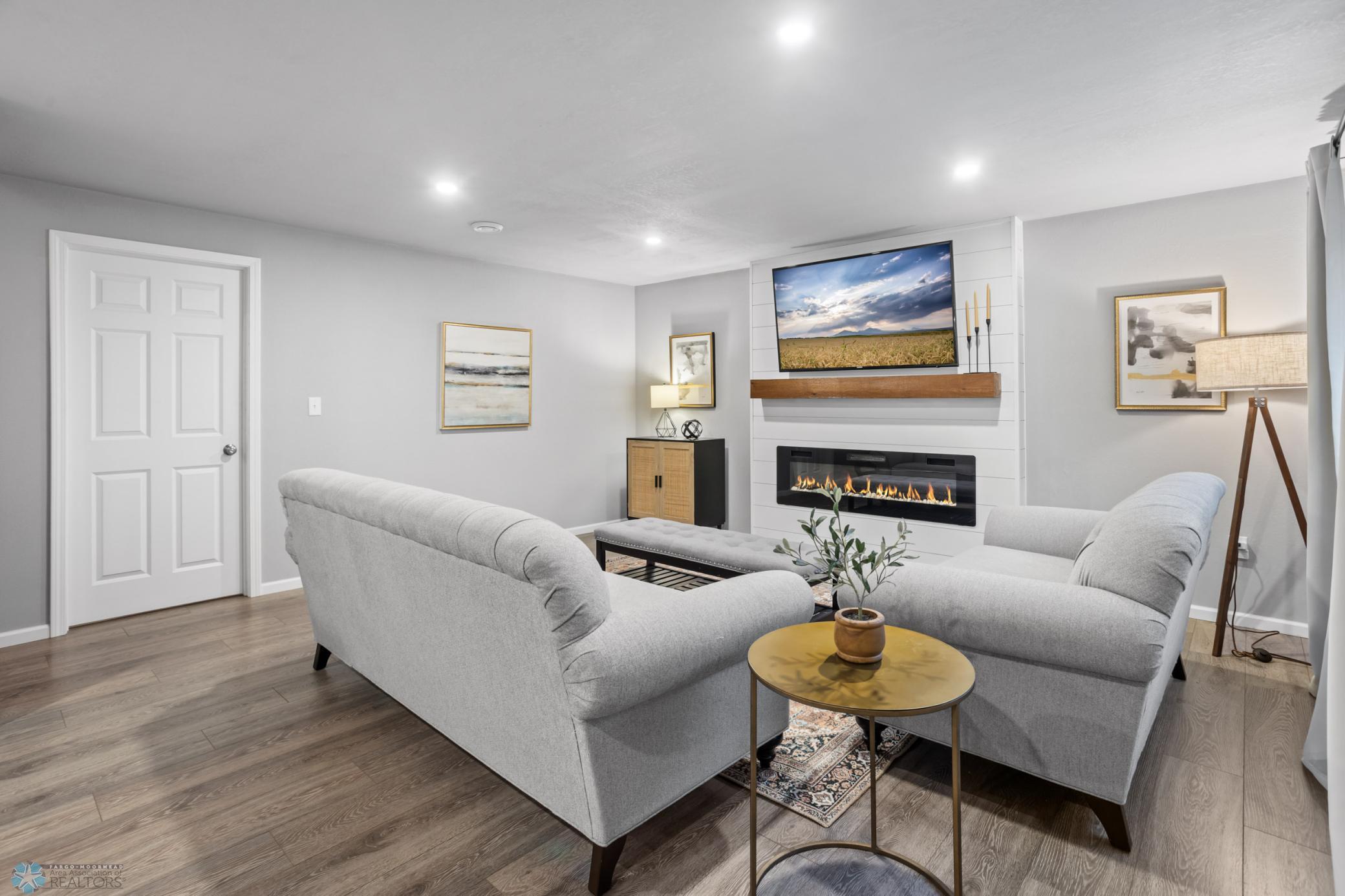 Basement Living Area