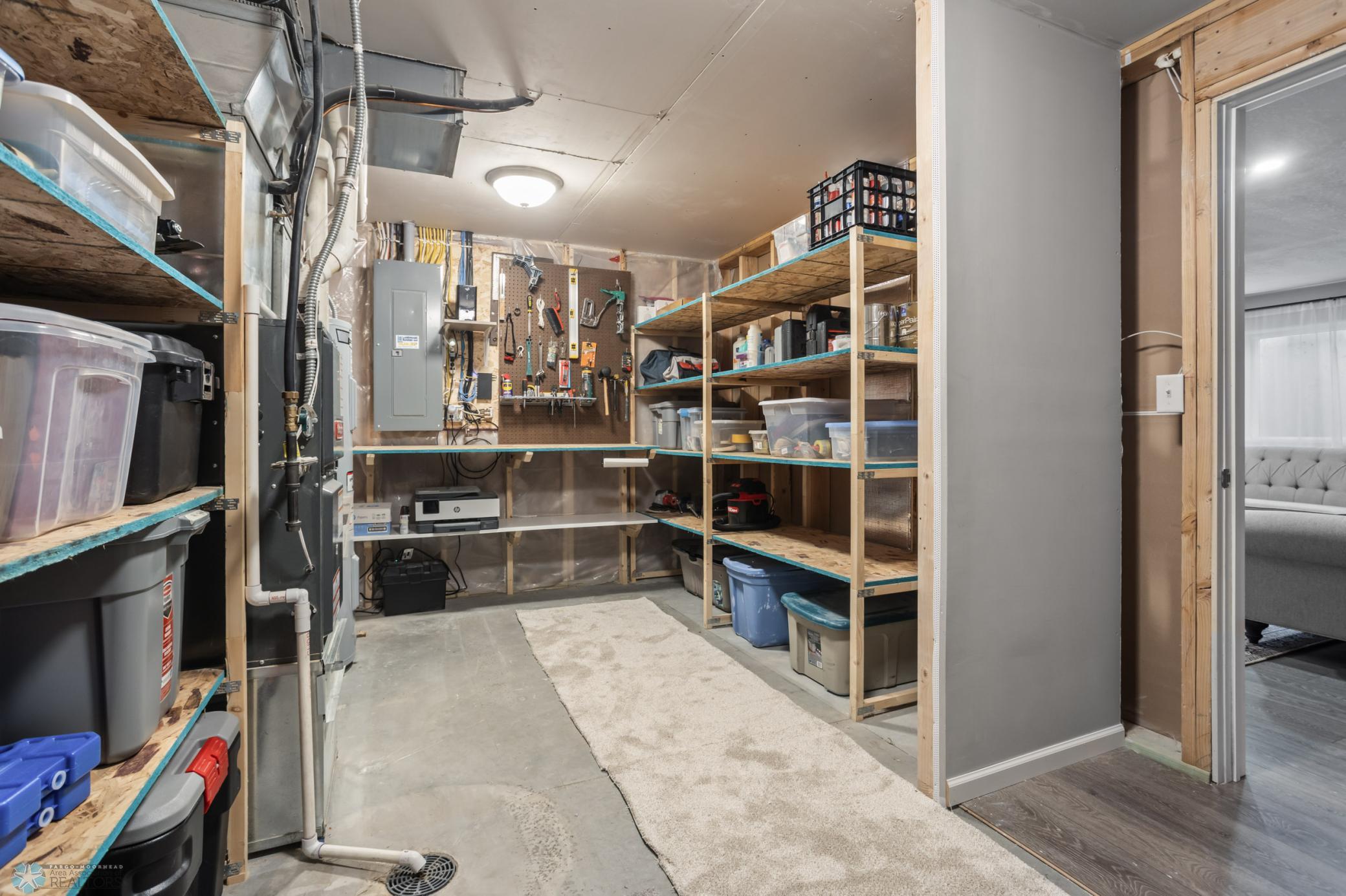 TONS of Storage Area - Basement