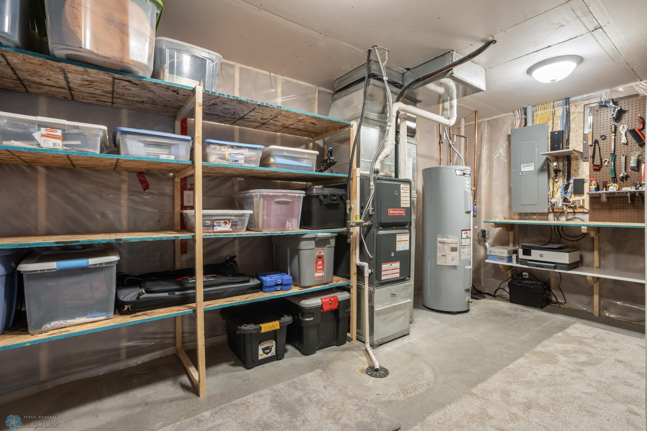 TONS of Storage Area - Basement