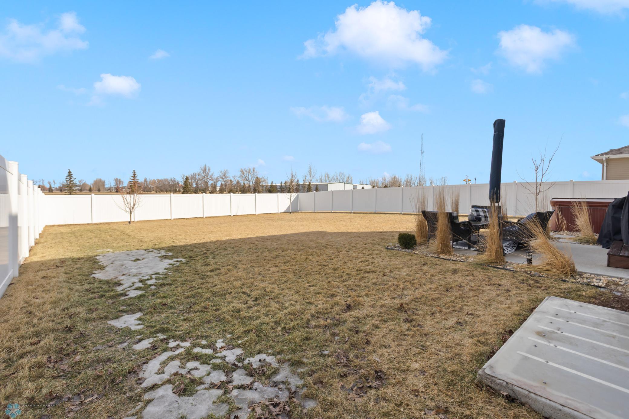 Fully Fenced Yard