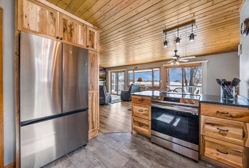 Open floor plan perfect for entertaining.