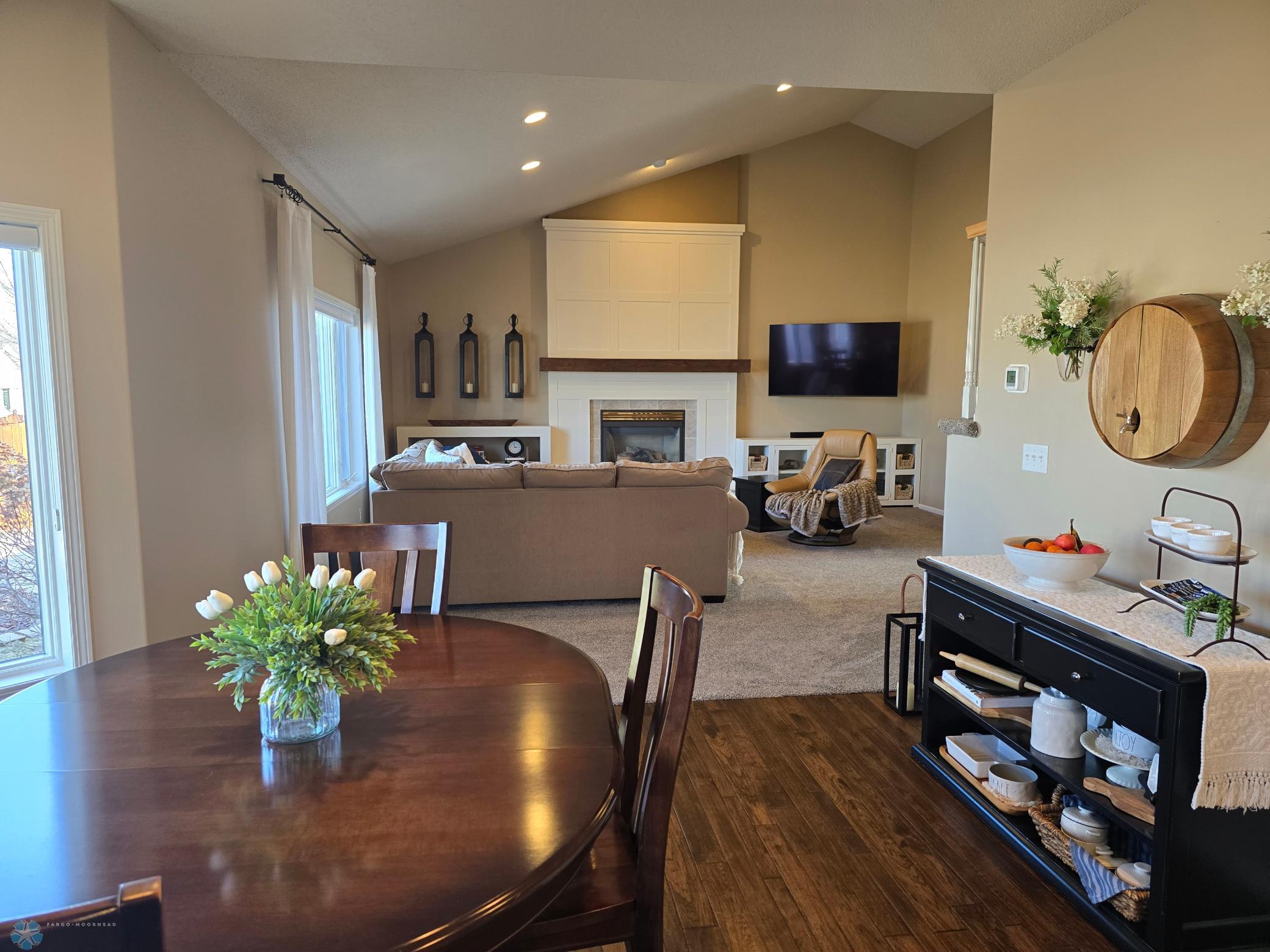 Dining to Living room