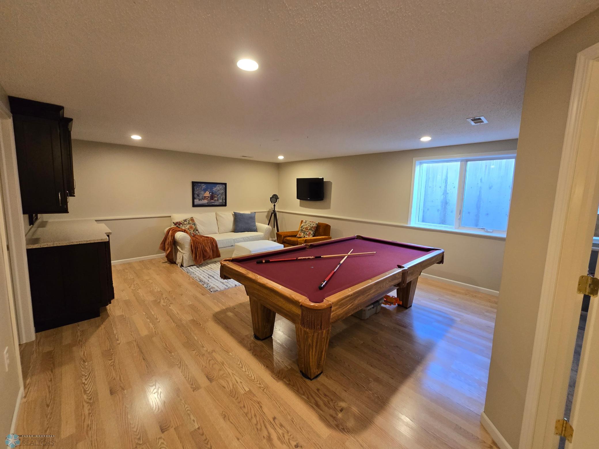 Family room/ pool table