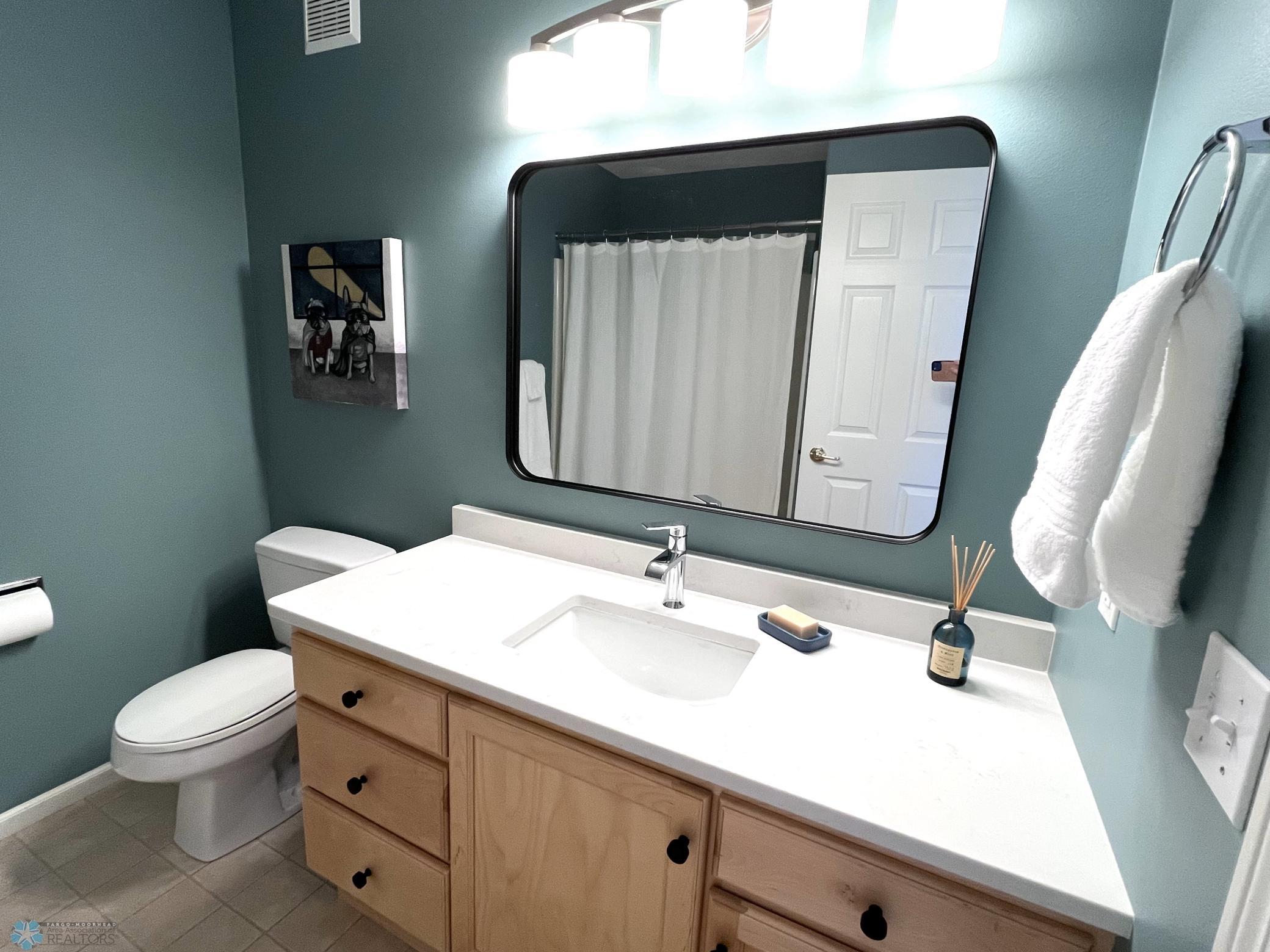 Upper bathroom
