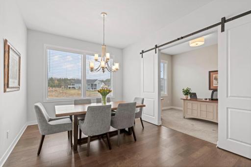 Flex room off Dining space